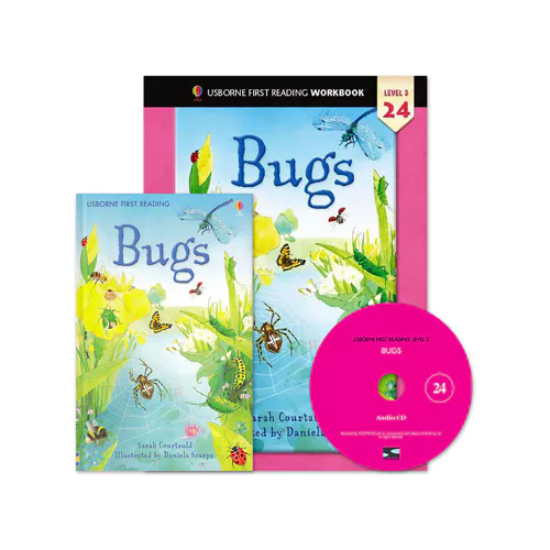 Usborne First Reading Workbook Set 3-24 / Bugs