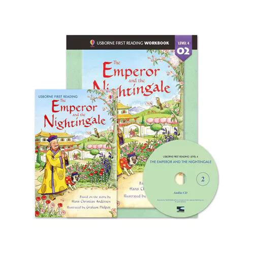Usborne First Reading Workbook Set 4-02 / Emperor and the Nightingale, The