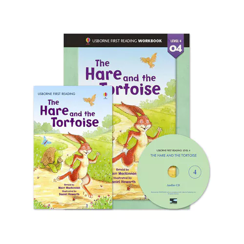 Usborne First Reading Workbook Set 4-04 / The Hare and the Tortoise