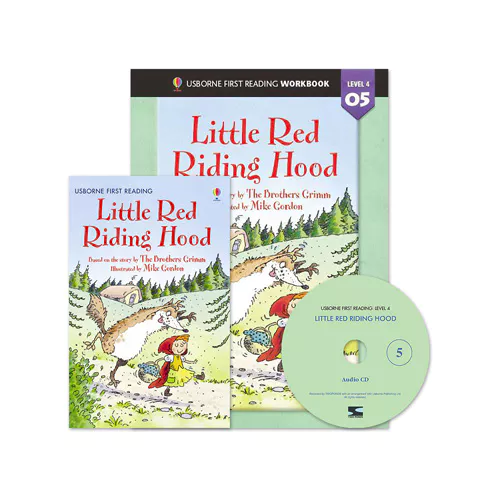 Usborne First Reading Workbook Set 4-05 / Little Red Riding Hood