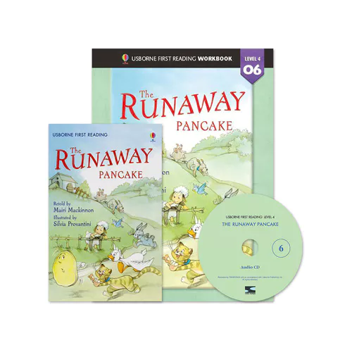 Usborne First Reading Workbook Set 4-06 / Runaway Pancake, The