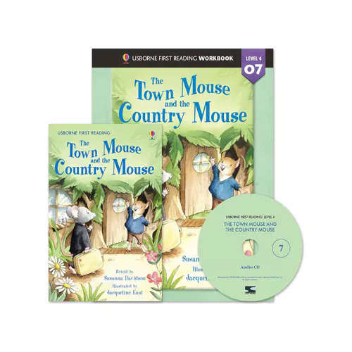 Usborne First Reading Workbook Set 4-07 / Town Mouse &amp; the Country Mouse