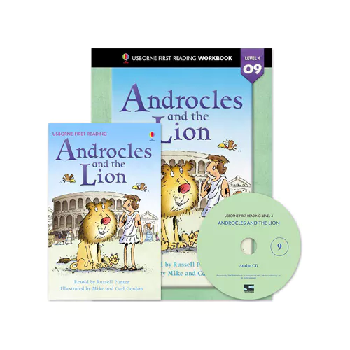 Usborne First Reading Workbook Set 4-09 / Androcles and the Lion