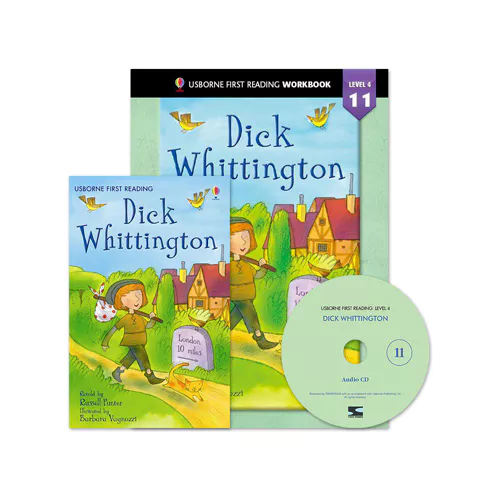 Usborne First Reading Workbook Set 4-11 / Dick Whittington