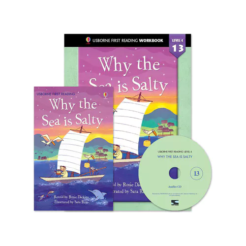 Usborne First Reading Workbook Set 4-13 / Why The Sea Is Salty