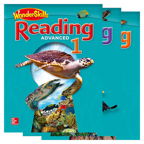 WonderSkills Reading Advanced Set (1~3) Student&#039;s Book with Workbook &amp; Audio CD