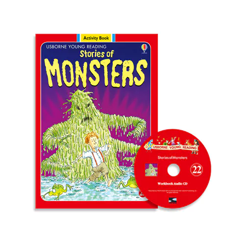 Usborne Young Reading Activity Book 1-22 / Stories of Monsters