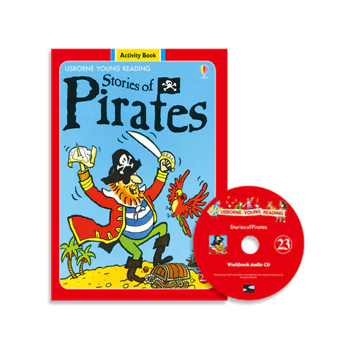 Usborne Young Reading Activity Book 1-23 / Stories of Pirates