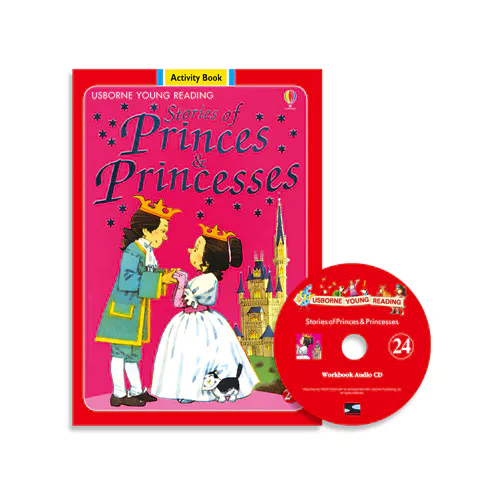 Usborne Young Reading Activity Book 1-24 / Stories of Princes &amp; Princesses