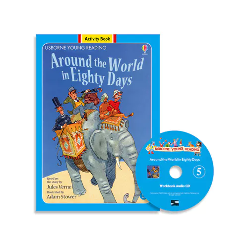 Usborne Young Reading Activity Book 2-05 / Around the World in Eighty Days