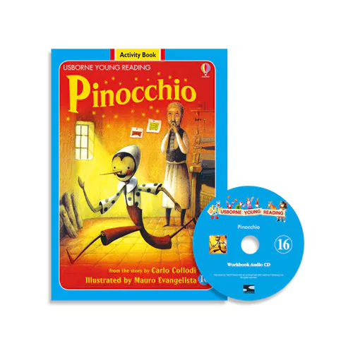 Usborne Young Reading Activity Book 2-16 / Pinocchio