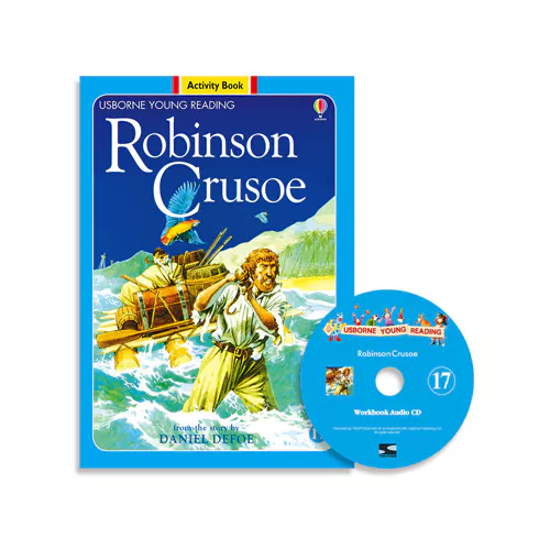 Usborne Young Reading Activity Book 2-17 / Robinson Crusoe