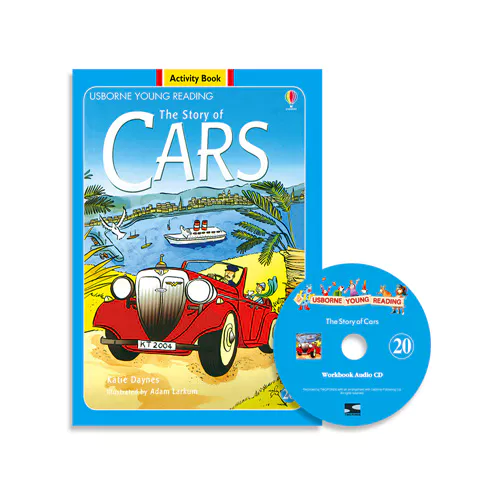 Usborne Young Reading Activity Book 2-20 / Story of Cars, the