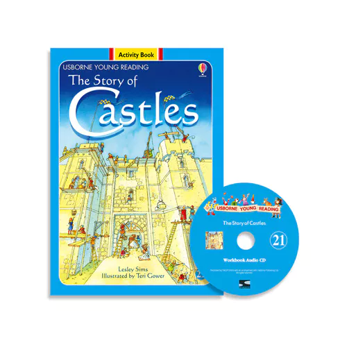 Usborne Young Reading Activity Book 2-21 / Story of Castles, the