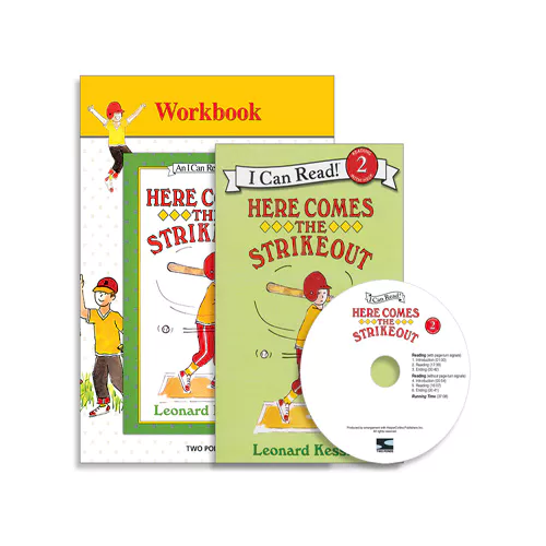 An I Can Read Book 2-07 ICR Workbook Set / Here comes the Strikeout