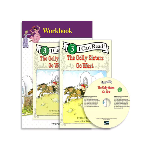 An I Can Read Book 3-10 ICR Workbook Set / Golly Sisters Go West