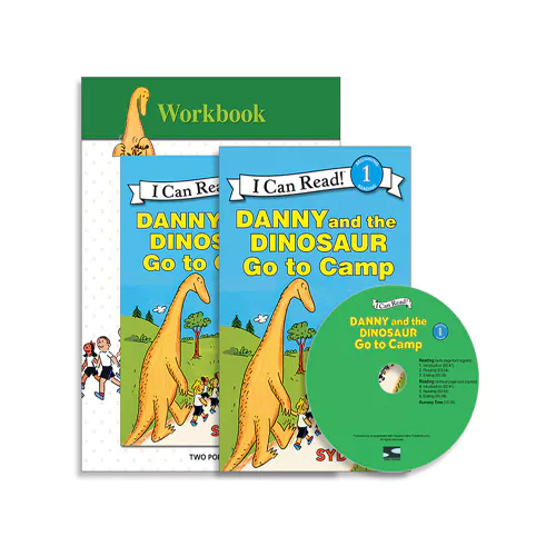 An I Can Read Book 1-16 ICR Workbook Set / Danny and the Dinosaur Go to Camp