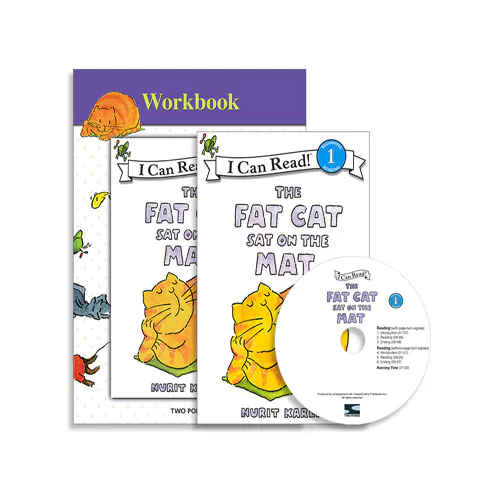 An I Can Read Book 1-22 ICR Workbook Set / The Fat Cat Sat on the Mat