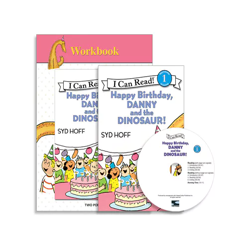 An I Can Read Book 1-23 ICR Workbook Set / Happy Birthday, Danny and the Dinosaur!