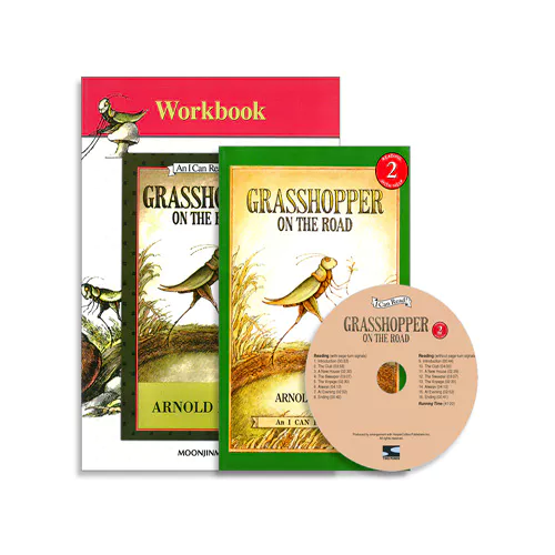 An I Can Read Book 2-24 ICR Workbook Set / Grasshopper on the Road