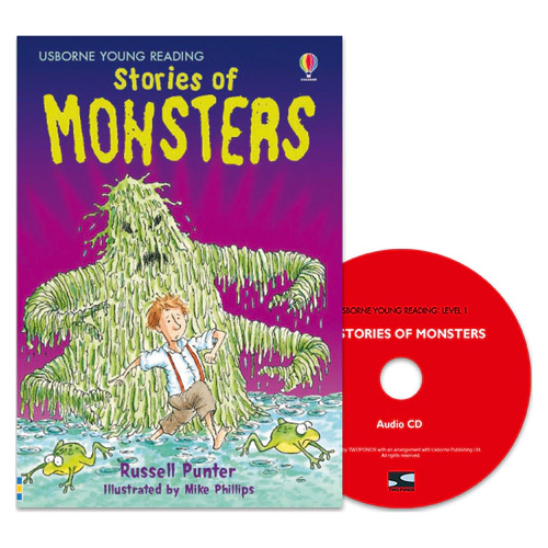 Usborne Young Reading CD Set 1-22 / Stories of Monsters