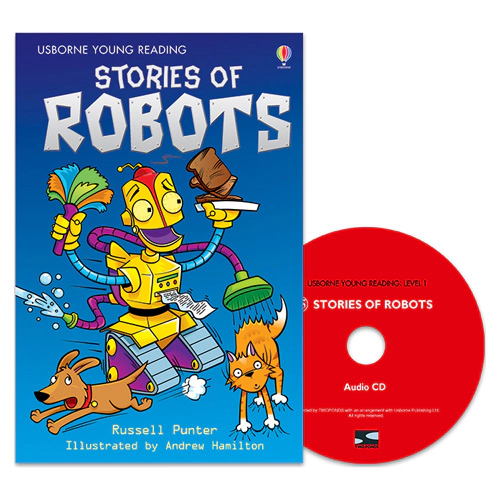 Usborne Young Reading CD Set 1-25 / Stories of Robots