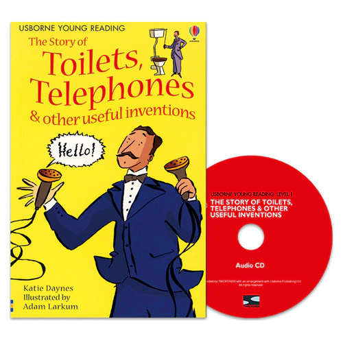 Usborne Young Reading CD Set 1-28 / Story of Toilets, Telephones &amp; Other Useful Inventions