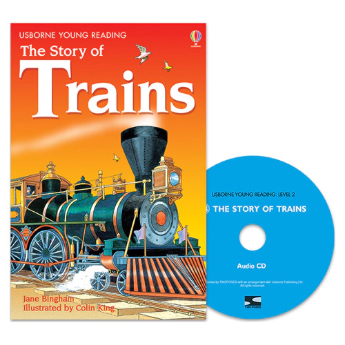 Usborne Young Reading CD Set 2-24 / Story of Trains, The