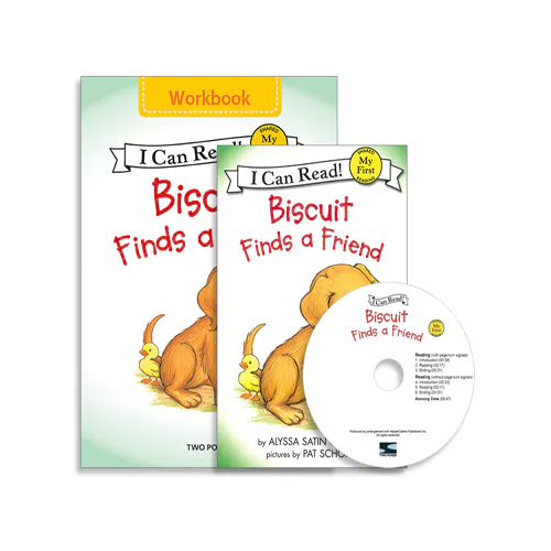 An I Can Read Book My First-02 ICR Workbook Set / Biscuit Finds a Friend
