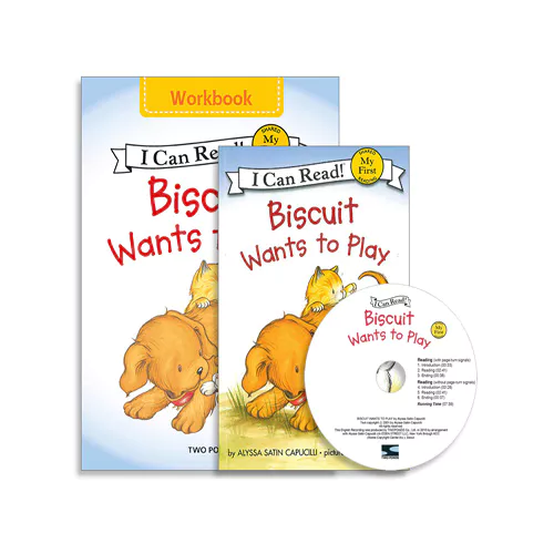 An I Can Read Book My First-05 ICR Workbook Set / Biscuit Wants to Play
