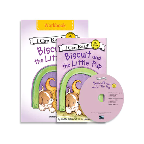 An I Can Read Book My First-17 ICR Workbook Set / Biscuit and the Little Pup