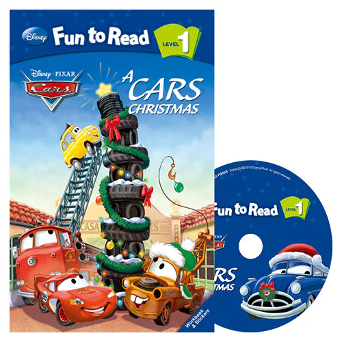 Disney Fun to Read, Learn to Read! 1-09 / A Cars Christmas (Cars) Student&#039;s Book with Workbook &amp; Audio CD(1)