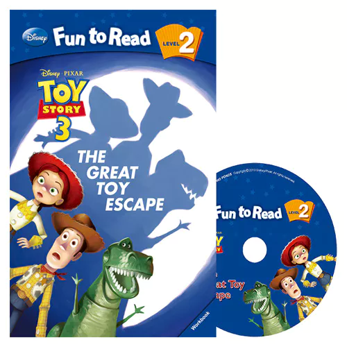 Disney Fun to Read, Learn to Read! 2-06 / The Great Toy Escape (Toy Story 3) Student&#039;s Book with Workbook &amp; Audio CD(1)