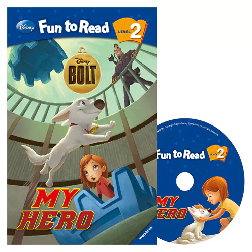 Disney Fun to Read, Learn to Read! 2-18 / My Hero (Bolt) Student&#039;s Book with Workbook &amp; Audio CD(1)