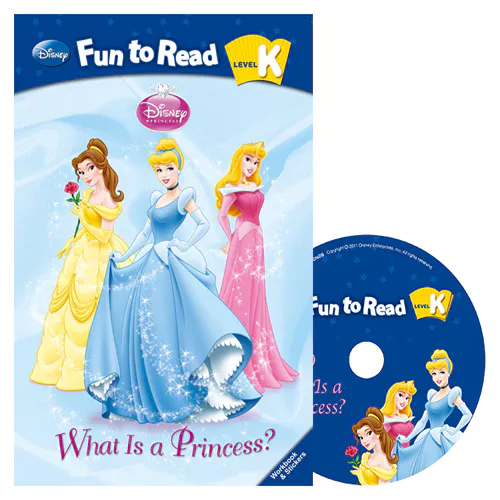 Disney Fun to Read, Learn to Read! K-06 / What Is a Princess? (Disney Princess) Student&#039;s Book with Workbook &amp; Audio CD(1)