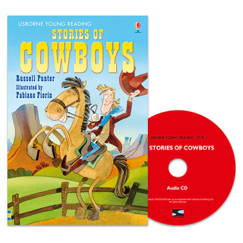 Usborne Young Reading CD Set 1-40 / Stories of Cowboys