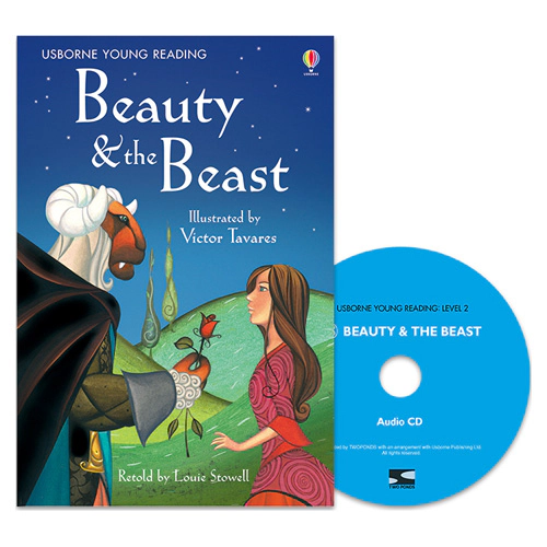 Usborne Young Reading CD Set 2-28 / Beauty and the Beast