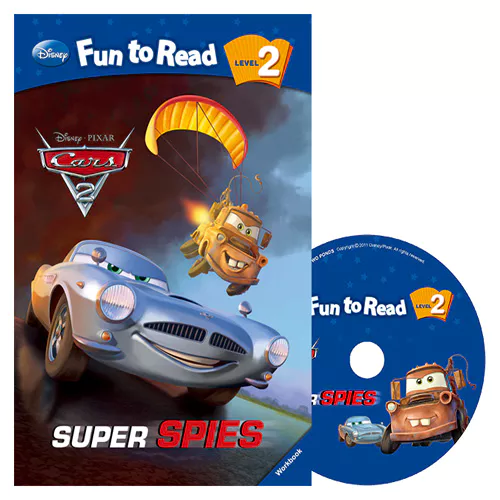 Disney Fun to Read, Learn to Read! 2-21 / Super Spies Student&#039;s Book with Workbook &amp; Audio CD(1)