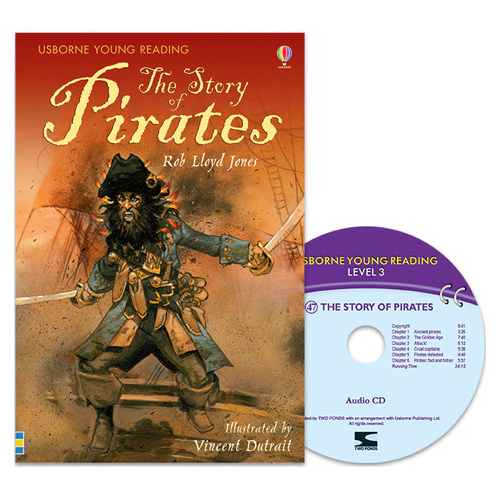Usborne Young Reading CD Set 3-47 / The Story of Pirates