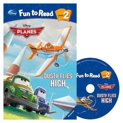 Disney Fun to Read, Learn to Read! 2-26 / Dusty Flies High (Planes) Student&#039;s Book with Workbook &amp; Audio CD(1)