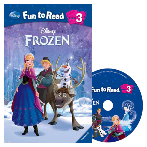 Disney Fun to Read, Learn to Read! 3-12 / Frozen (Frozen) Student&#039;s Book with Workbook &amp; Audio CD(1)
