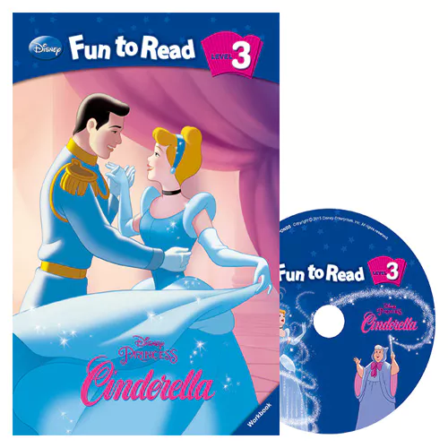 Disney Fun to Read, Learn to Read! 3-17 / Cinderella (Cinderella) Student&#039;s Book with Workbook &amp; Audio CD(1)