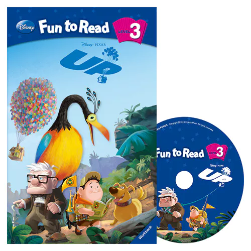 Disney Fun to Read, Learn to Read! 3-19 / Up (Up) Student&#039;s Book with Workbook &amp; Audio CD(1)