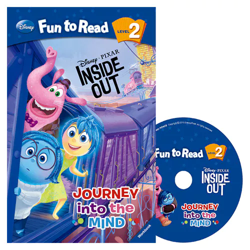 Disney Fun to Read, Learn to Read! 2-29 / Journey into the Mind (Inside Out) Student&#039;s Book with Workbook &amp; Audio CD(1)