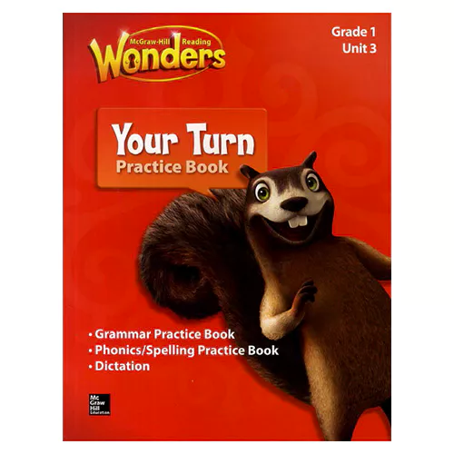 Wonders Grade 1.3 Your Turn Practice Book (On-Level) with MP3 CD(1)