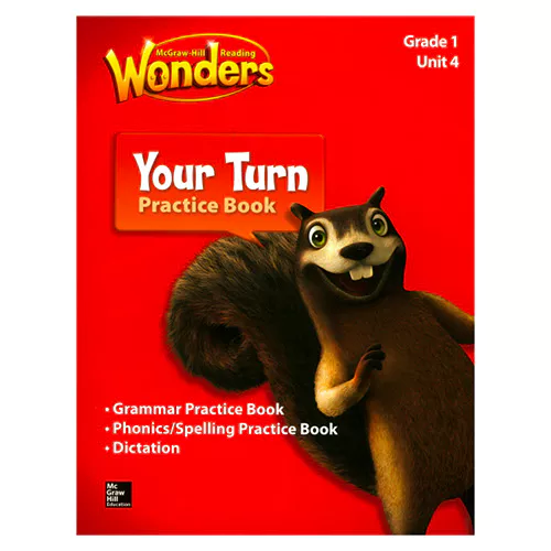 Wonders Grade 1.4 Your Turn Practice Book (On-Level) with MP3 CD(1)