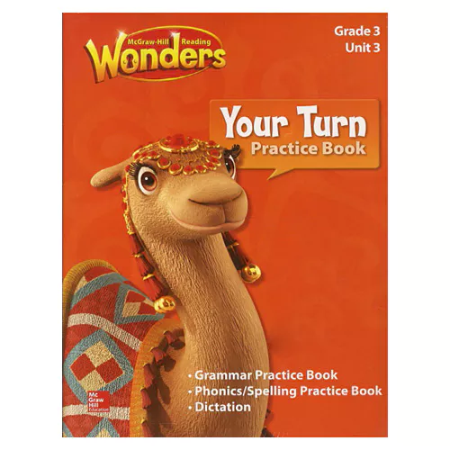 Wonders Grade 3.3 Your Turn Practice Book (On-Level) with MP3 CD(1)