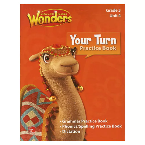 Wonders Grade 3.4 Your Turn Practice Book (On-Level) with MP3 CD(1)