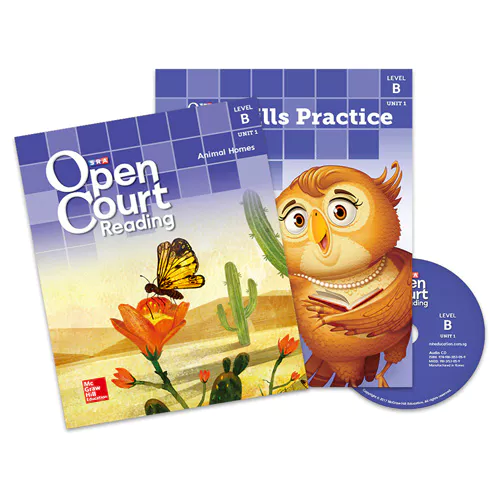 SRA Open Court Reading B Unit 1 Animal Homes Student&#039;s Book with Skills Practice &amp; CD(1)
