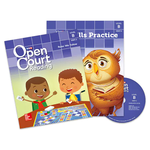 SRA Open Court Reading B Unit 2 Rules We Follow Student&#039;s Book with Skills Practice &amp; CD(1)